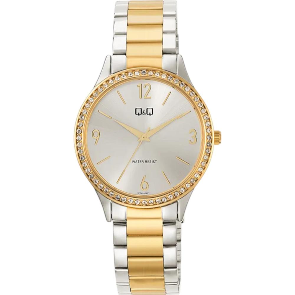 Reloj Q&q Q75b-006py Ladies Plata