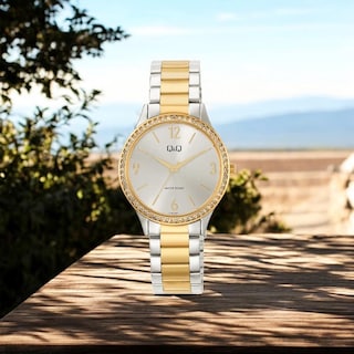 Foto 2 | Reloj Q&q Q75b-006py Ladies Plata