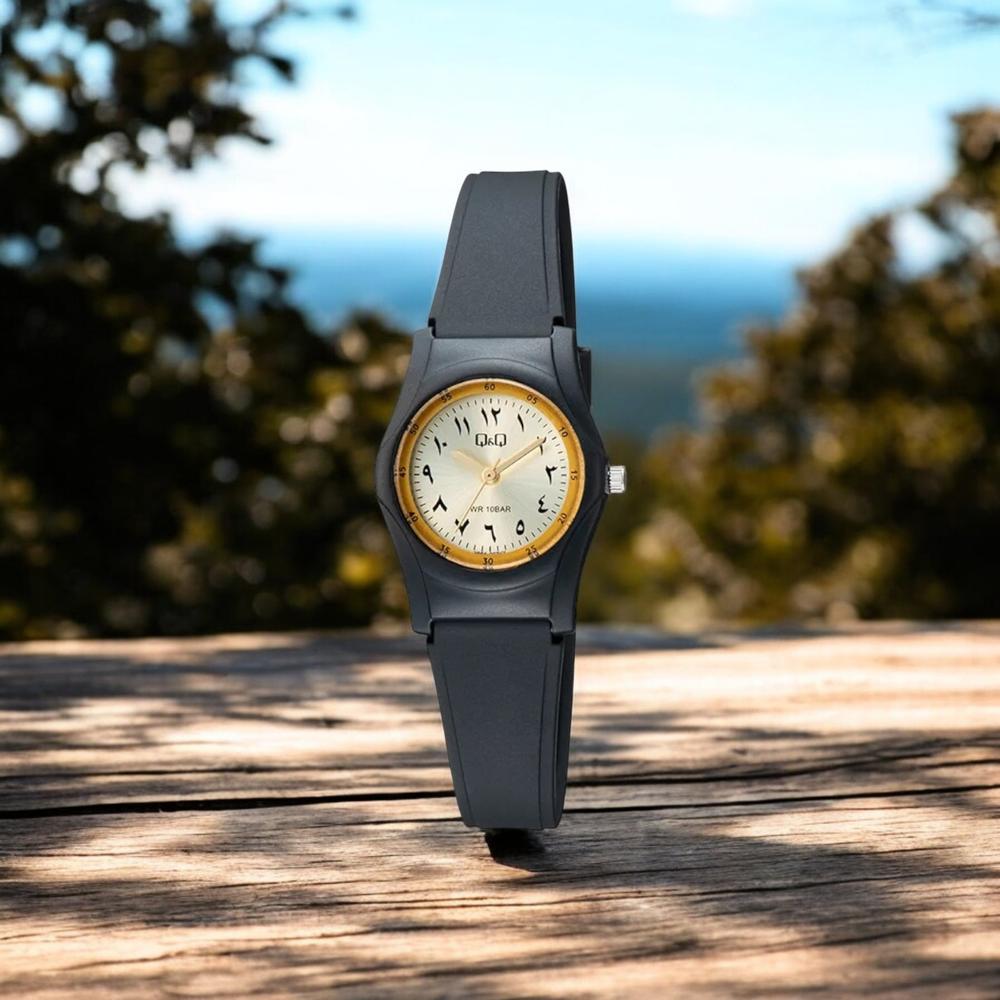 Foto 2 | Reloj Q&q V46a-003vy Negro para Mujer