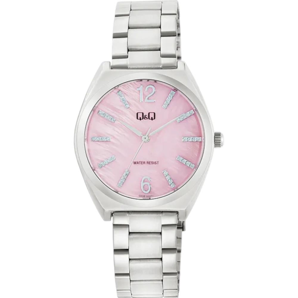 Foto 2 pulgar | Reloj Q&q Q90b-002py Ladies Acero