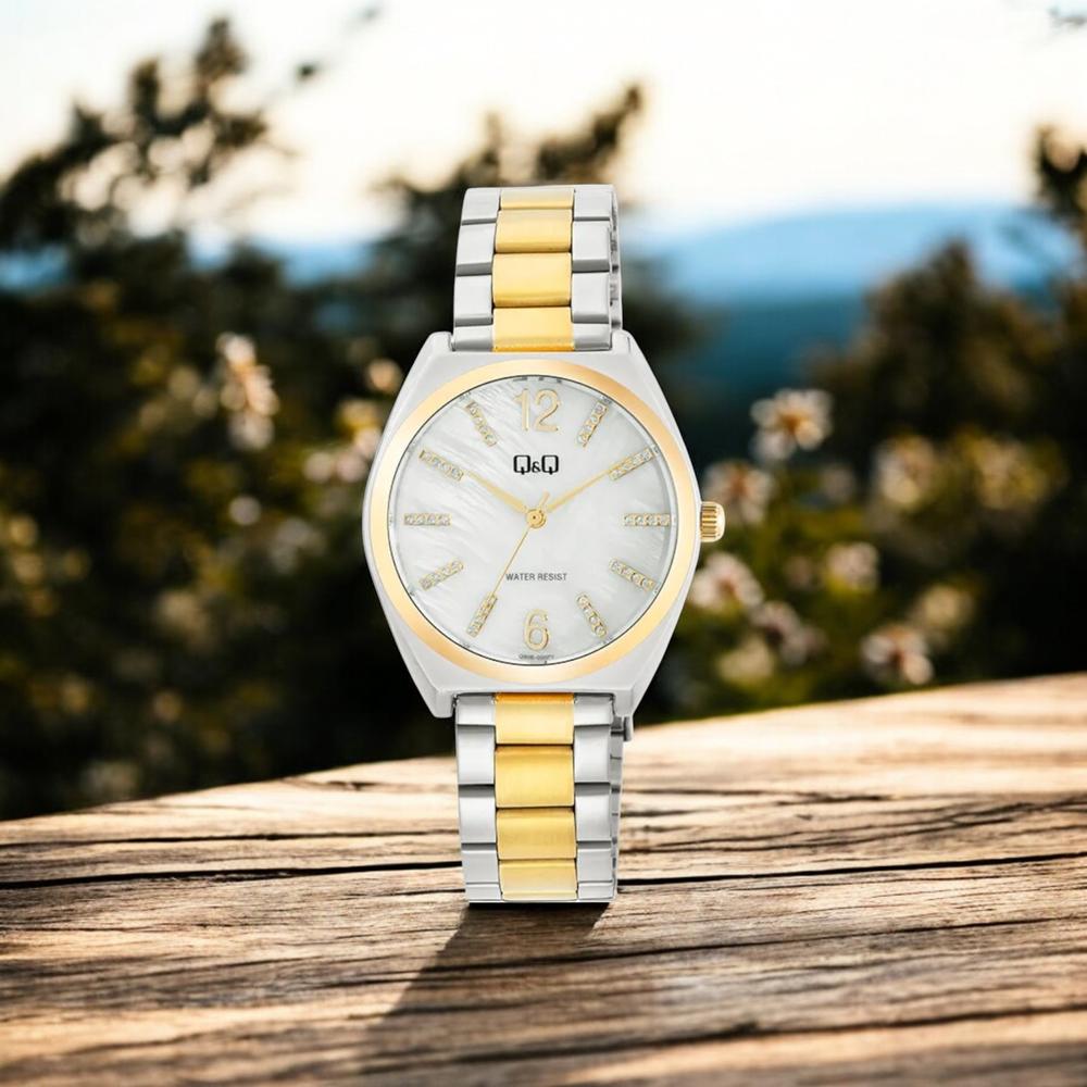 Foto 2 | Reloj Q&q Q90b-006py Ladies Acero