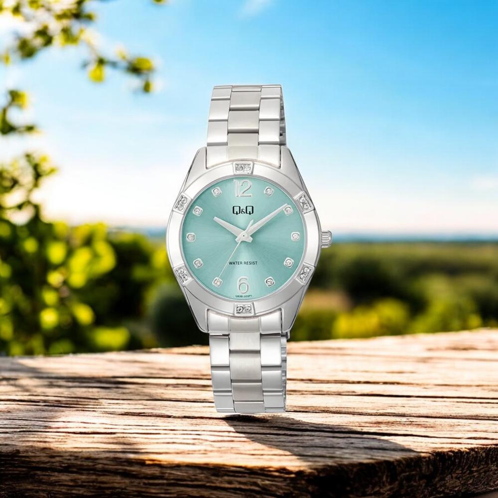 Foto 2 | Reloj Q&Q Q83B-003PY Acero para Mujer