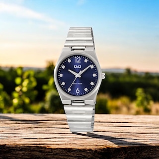 Foto 2 | Reloj Q&Q Q84B-005PY Acero para Mujer