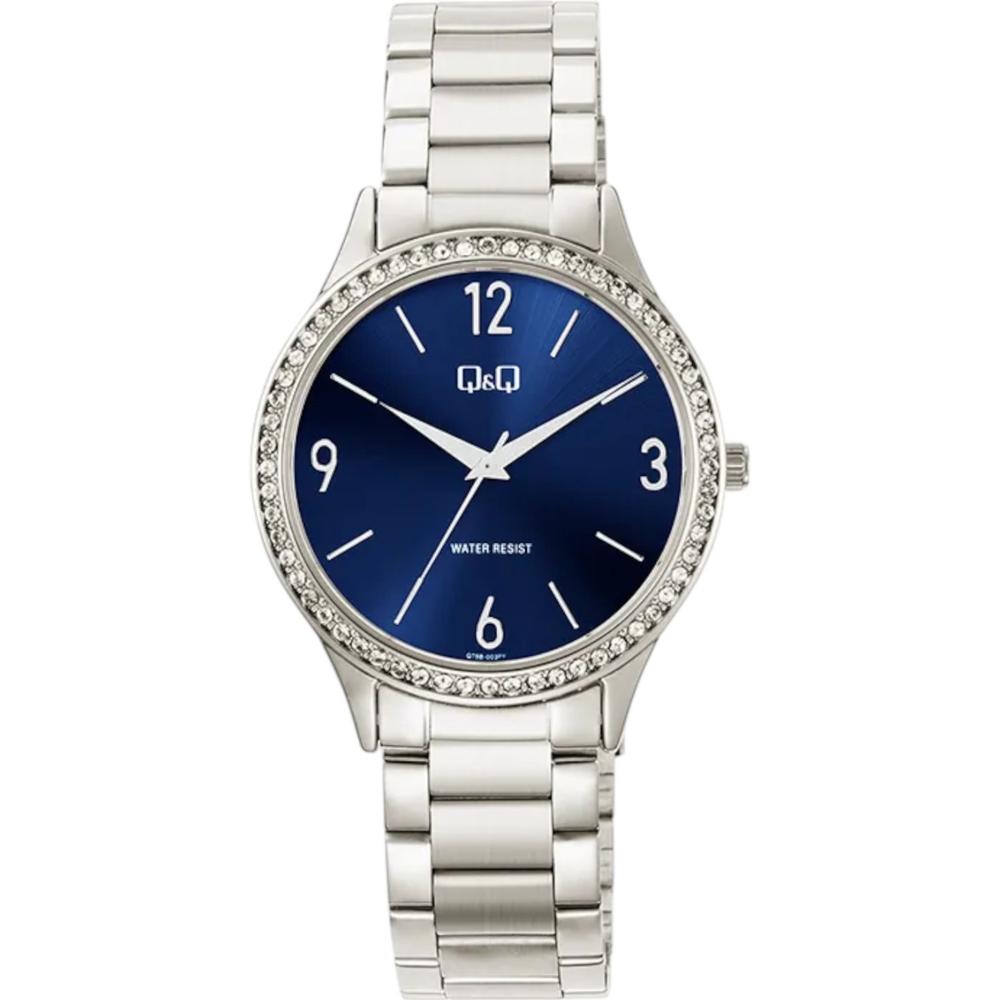 Reloj Q&q Q75b-003py Ladies Plata