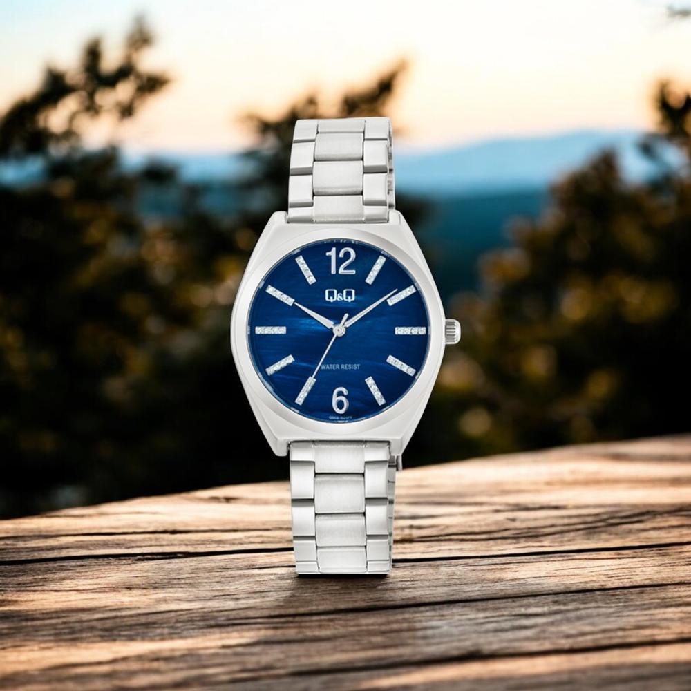 Foto 2 | Reloj Q&q Q90b-004py Ladies Acero