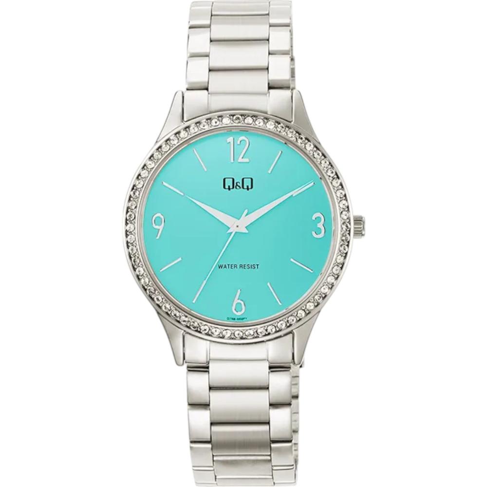 Reloj Q&q Q75b-002py Ladies Plata