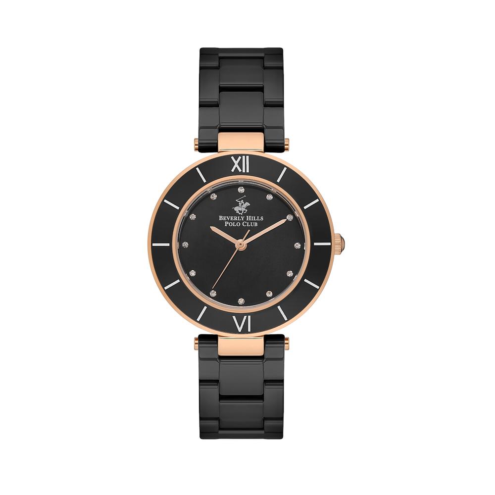 Foto 1 | Reloj Beverly Hills Polo Club BP3586X.450 Ceramic Negro para Mujer