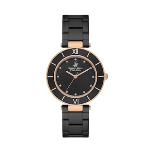 Foto 1 | Reloj Beverly Hills Polo Club BP3586X.450 Ceramic Negro para Mujer