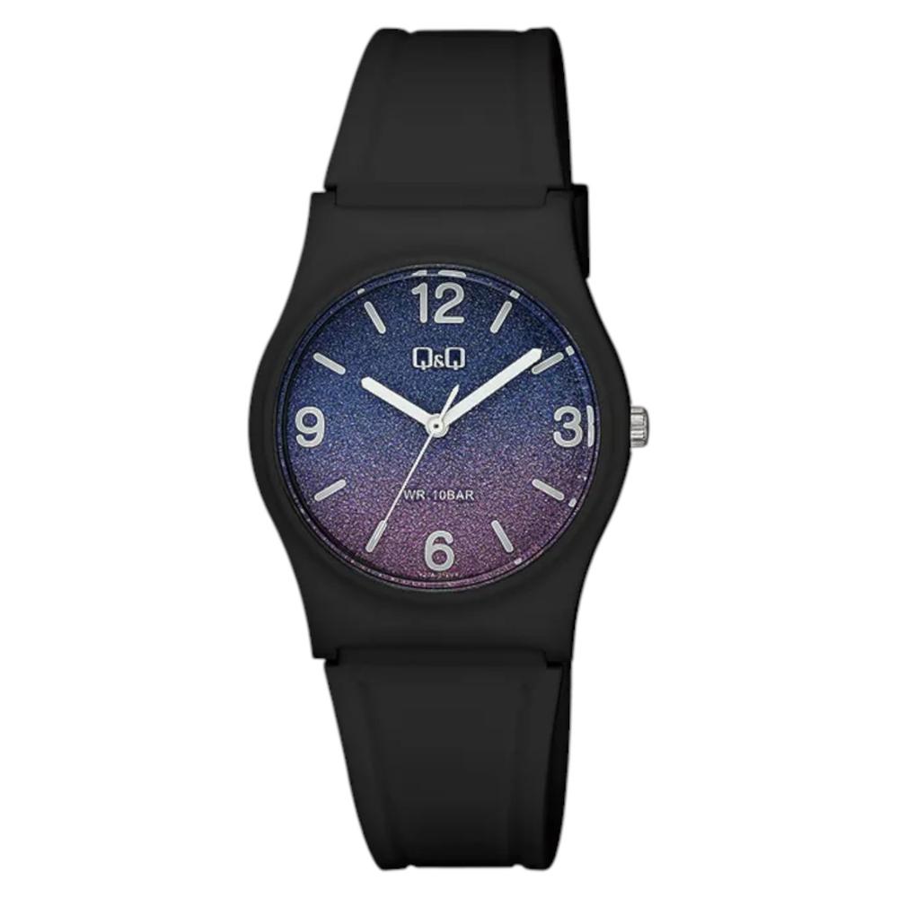 Foto 2 pulgar | Reloj Q&q V27a-012vy Ladies- Negro