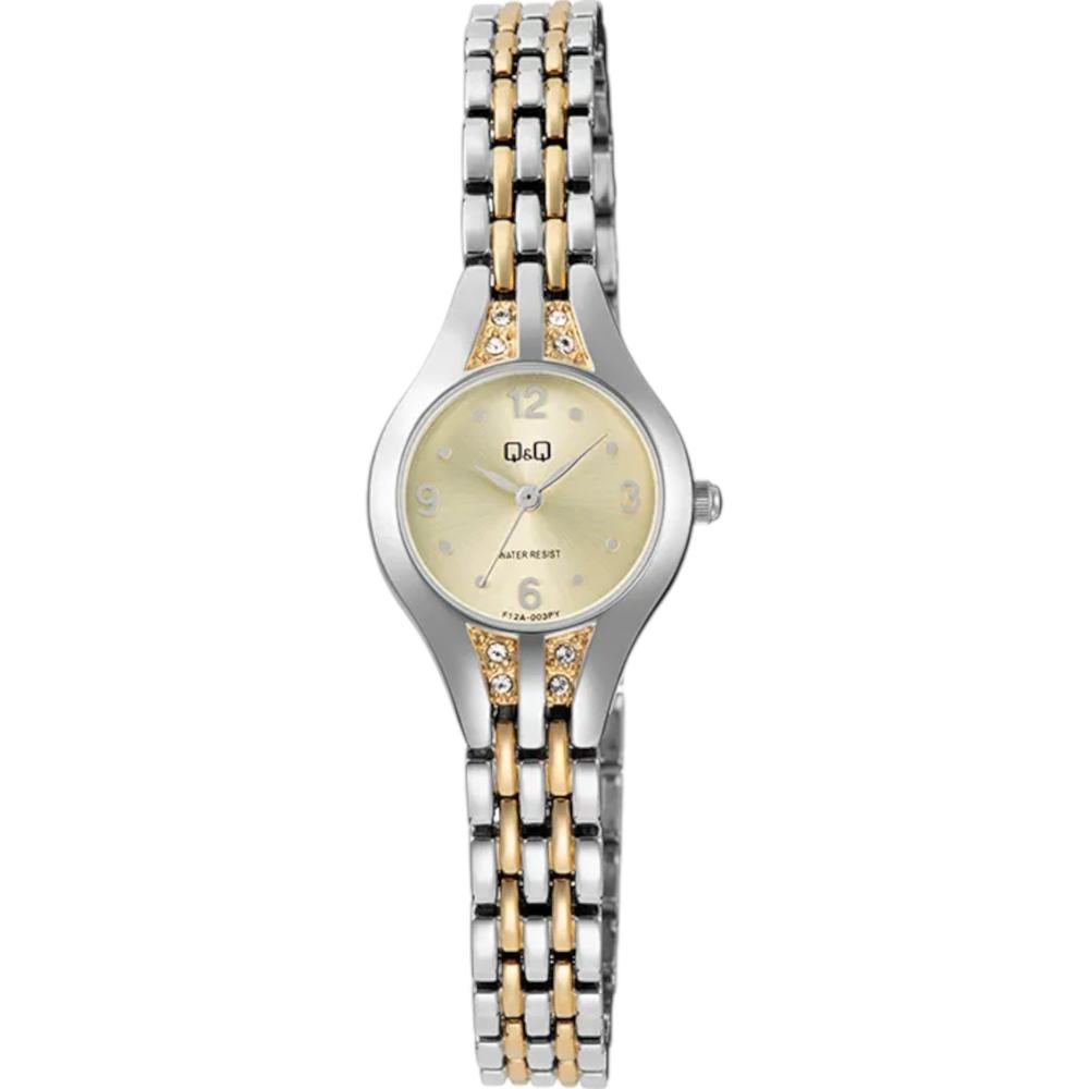 Foto 2 pulgar | Reloj Q&q F12a-003py Ladies Plata