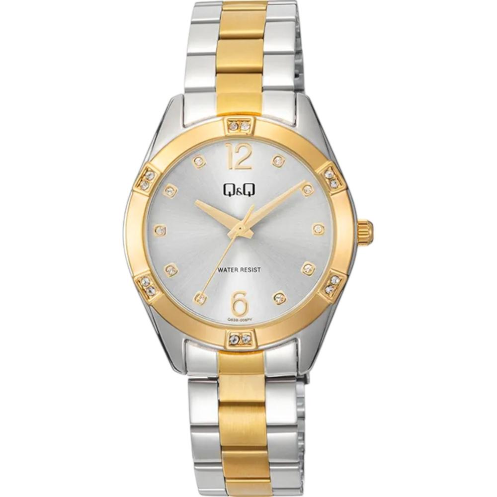 Foto 2 pulgar | Reloj Q&Q Q83B-008PY Acero para Mujer