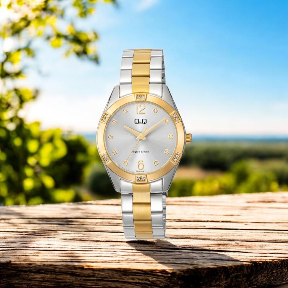 Foto 2 | Reloj Q&Q Q83B-008PY Acero para Mujer