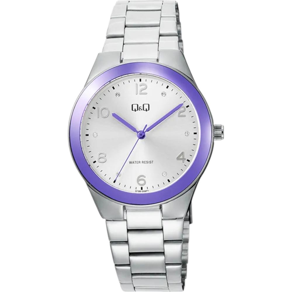 Reloj Q&Q Q78B-008PY Gris para Mujer