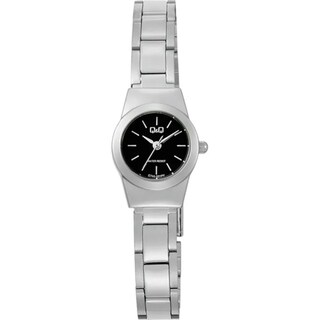 Foto 1 | Reloj Q&Q Plateado para Mujer