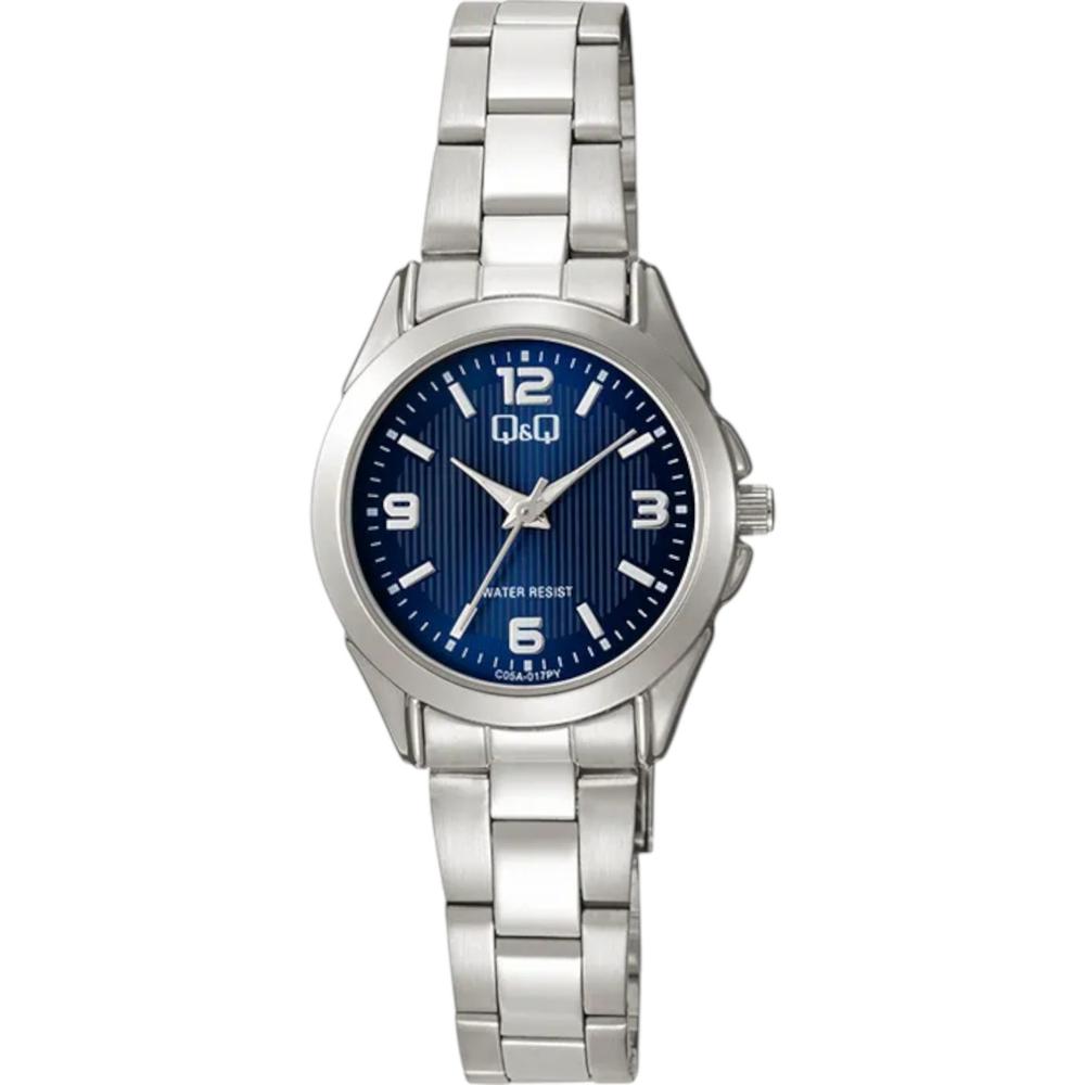 Foto 1 | Reloj Q&q C05a-017py Plateado para Mujer