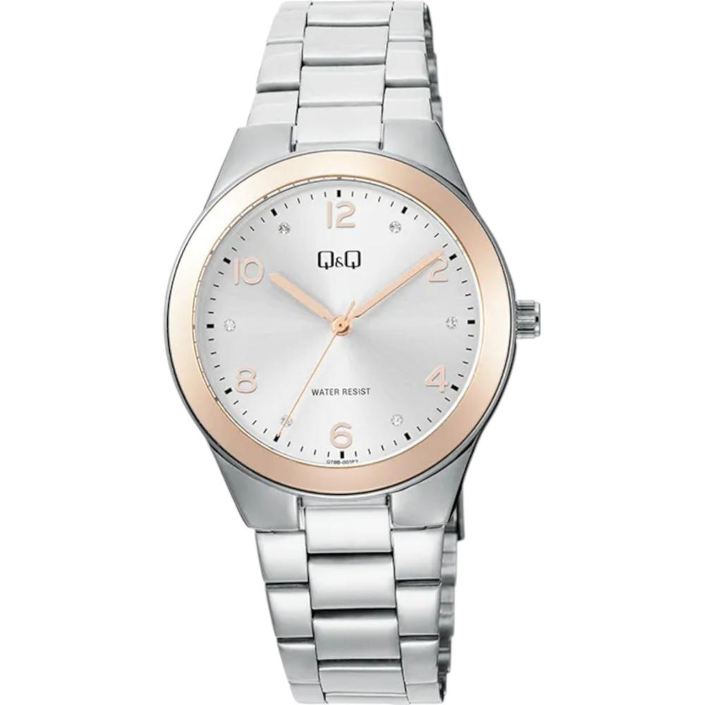 Foto 1 | Reloj Q&Q Q78B-001PY Gris para Mujer