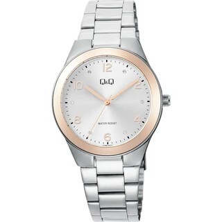 Foto 1 | Reloj Q&Q Q78B-001PY Gris para Mujer