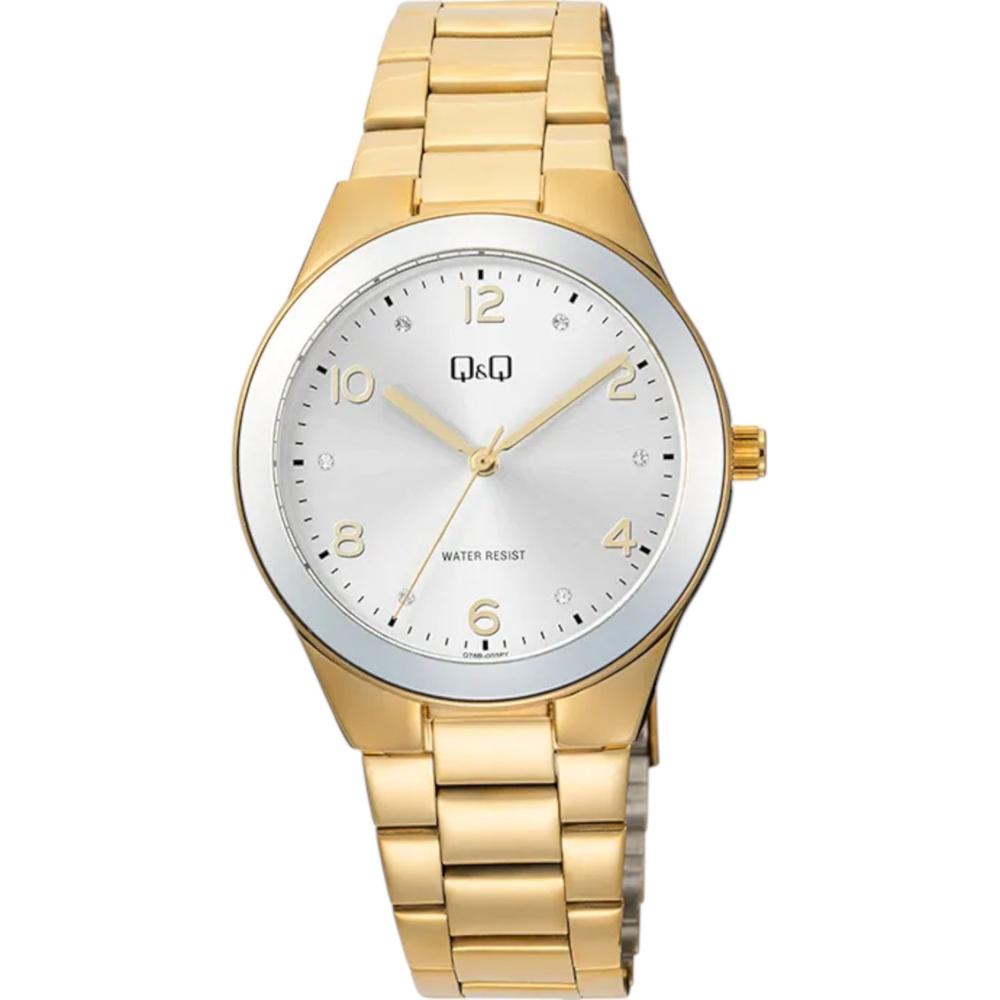 Foto 1 | Reloj Q&Q Q78B-003PY Dorado para Mujer