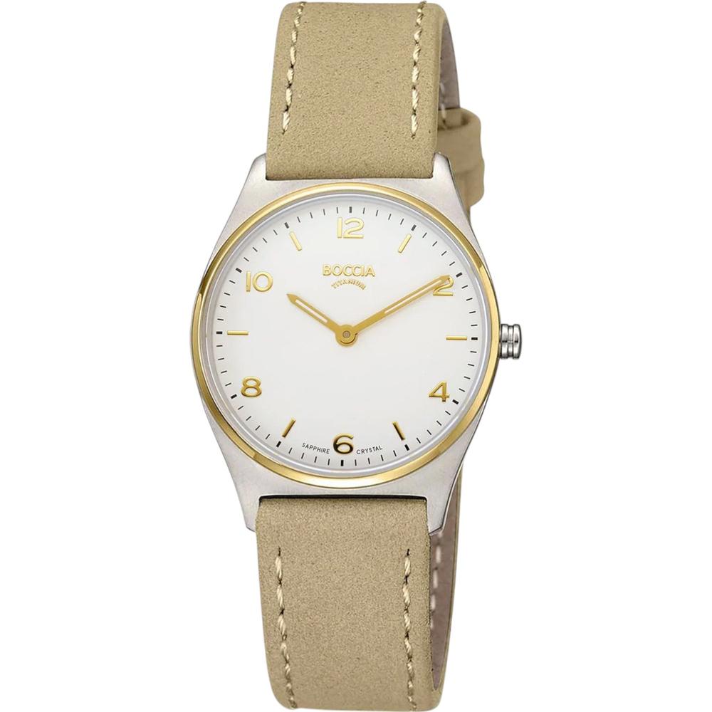 Reloj Boccia Titanium 3338-02 Ladies Beige