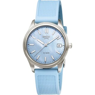 Foto 1 | Reloj Boccia Titanium 3356-03 Azul 35 mm Resistente al Agua 100 m