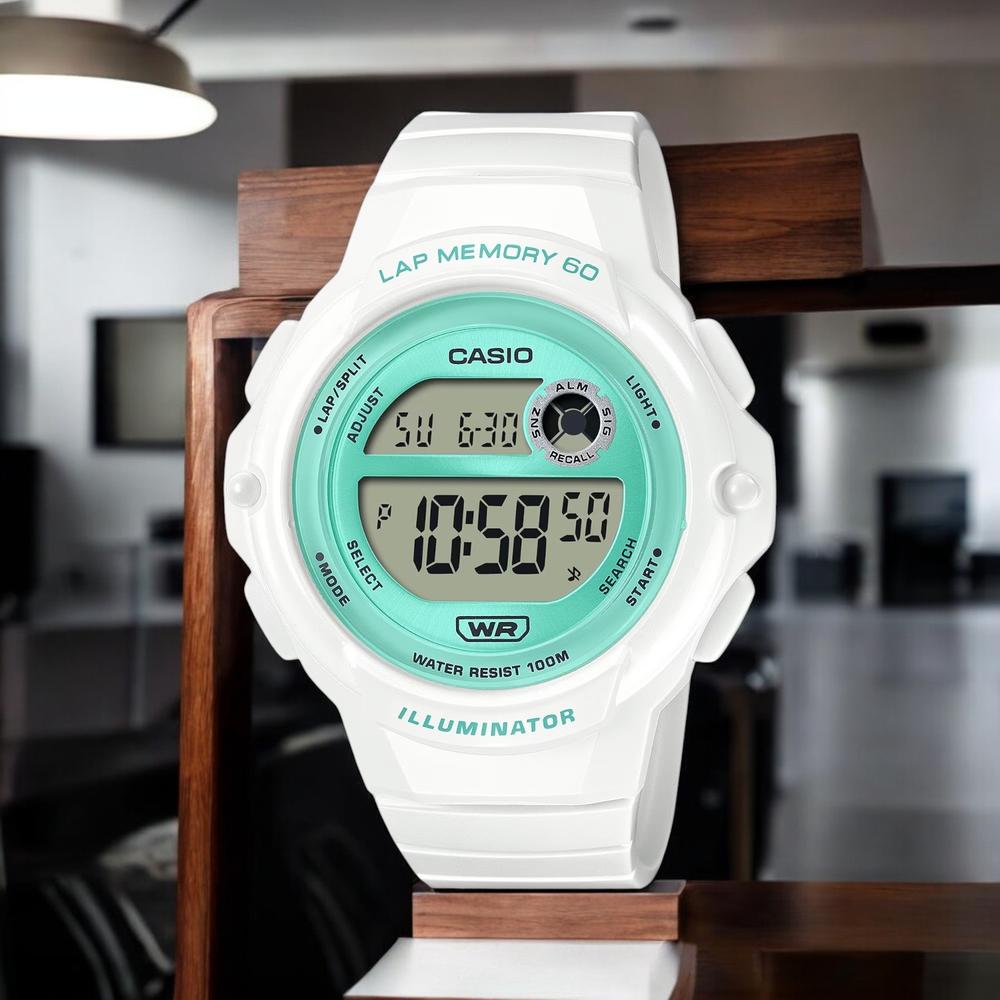 Foto 3 pulgar | Reloj Casio LWS-1200H-7A3VCF Illuminator Blanco