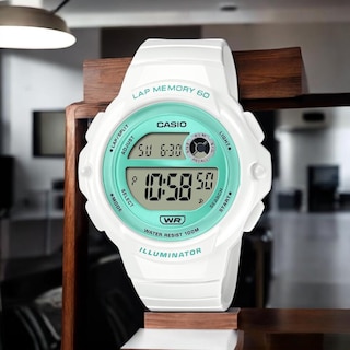 Foto 2 | Reloj Casio LWS-1200H-7A3VCF Illuminator Blanco