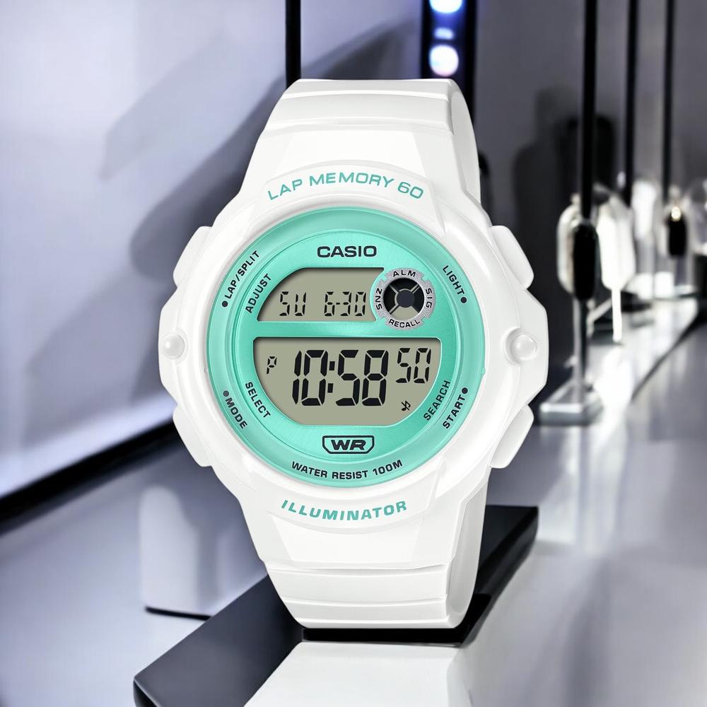 Foto 4 pulgar | Reloj Casio LWS-1200H-7A3VCF Illuminator Blanco
