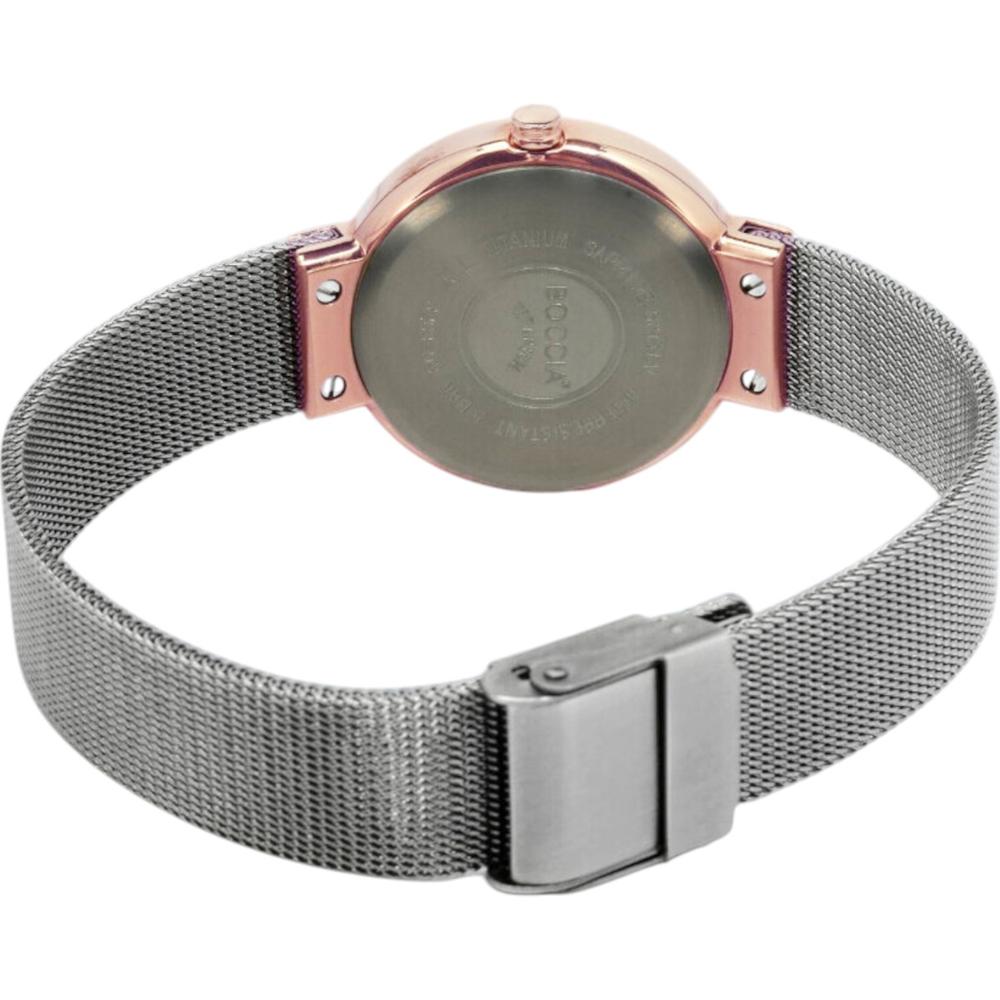 Foto 4 pulgar | Reloj Boccia Titanium Plateado para Mujer