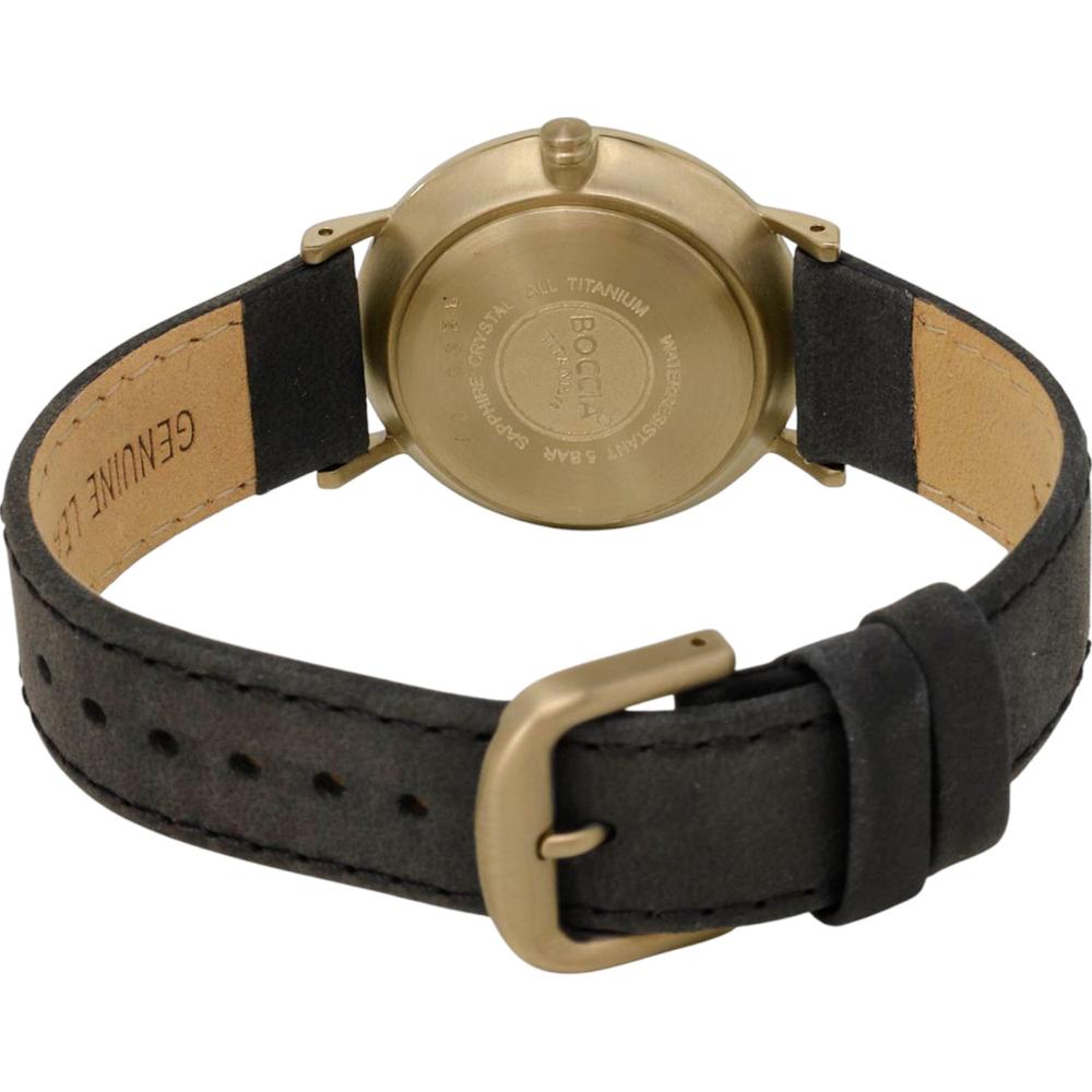 Foto 4 pulgar | Reloj Boccia Titanium 3296-03 Negro