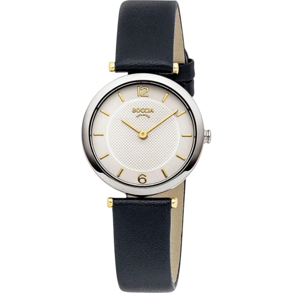 Reloj Boccia Titanium Negro para Mujer