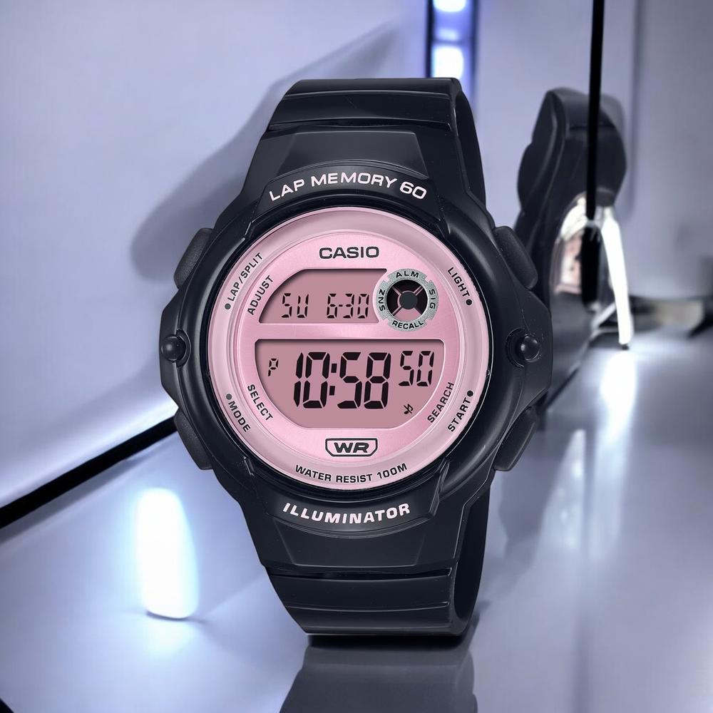 Foto 4 pulgar | Reloj Casio Negro para Mujer