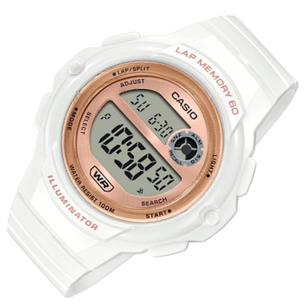 Foto 3 pulgar | Reloj Casio Lws-1200h-7a2vcf Lap Memory Illuminator-blanco