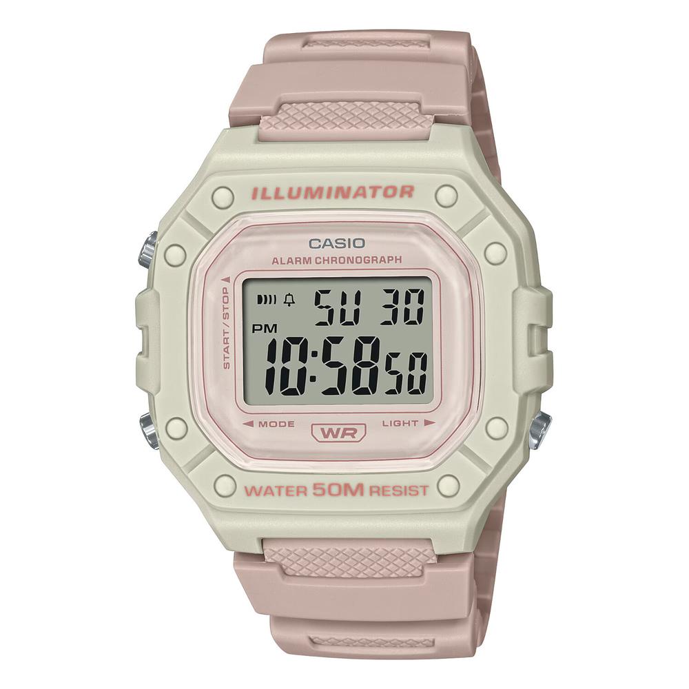 Foto 1 | Reloj Casio W-218hc-4a2vcf Illuminator-blanco