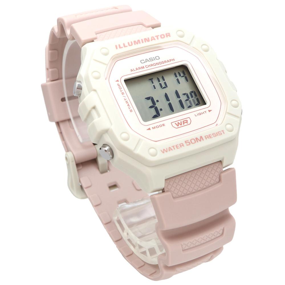 Foto 3 pulgar | Reloj Casio W-218hc-4a2vcf Illuminator-blanco