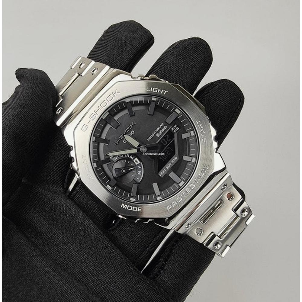 Foto 3 pulgar | Reloj G-shock Gm-b2100d-1acr Bluetooth-acero