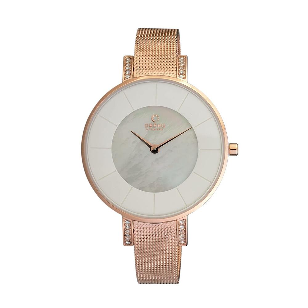 Reloj Obaku Denmark V158levwmv Ladies Classic-oro Rosa