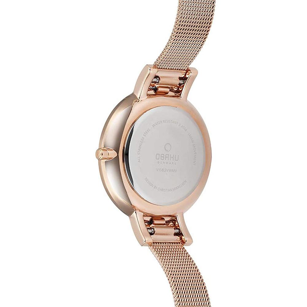 Foto 4 pulgar | Reloj Obaku Denmark V158levwmv Ladies Classic-oro Rosa