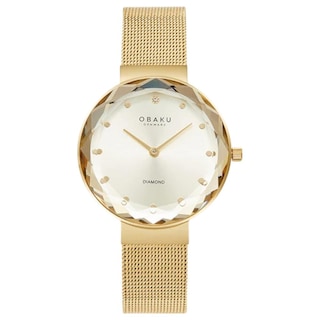 Foto 1 | Reloj Obaku Denmark V300lxggmg Facet Gold-dorado