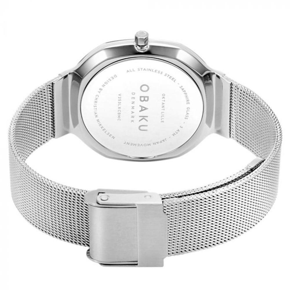 Foto 3 pulgar | Reloj Obaku Denmark V253lxcbmc Ladies Classic-acero