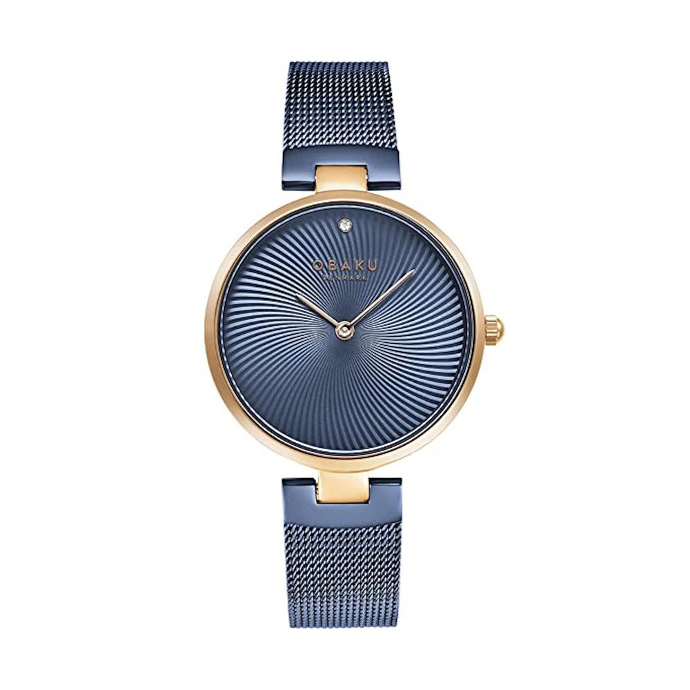 Reloj Obaku Denmark V256lxvlml-dd Diamant Clásico-azul