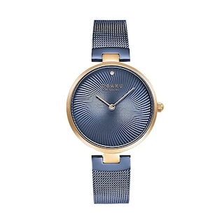 Foto 1 | Reloj Obaku Denmark V256lxvlml-dd Diamant Clásico-azul