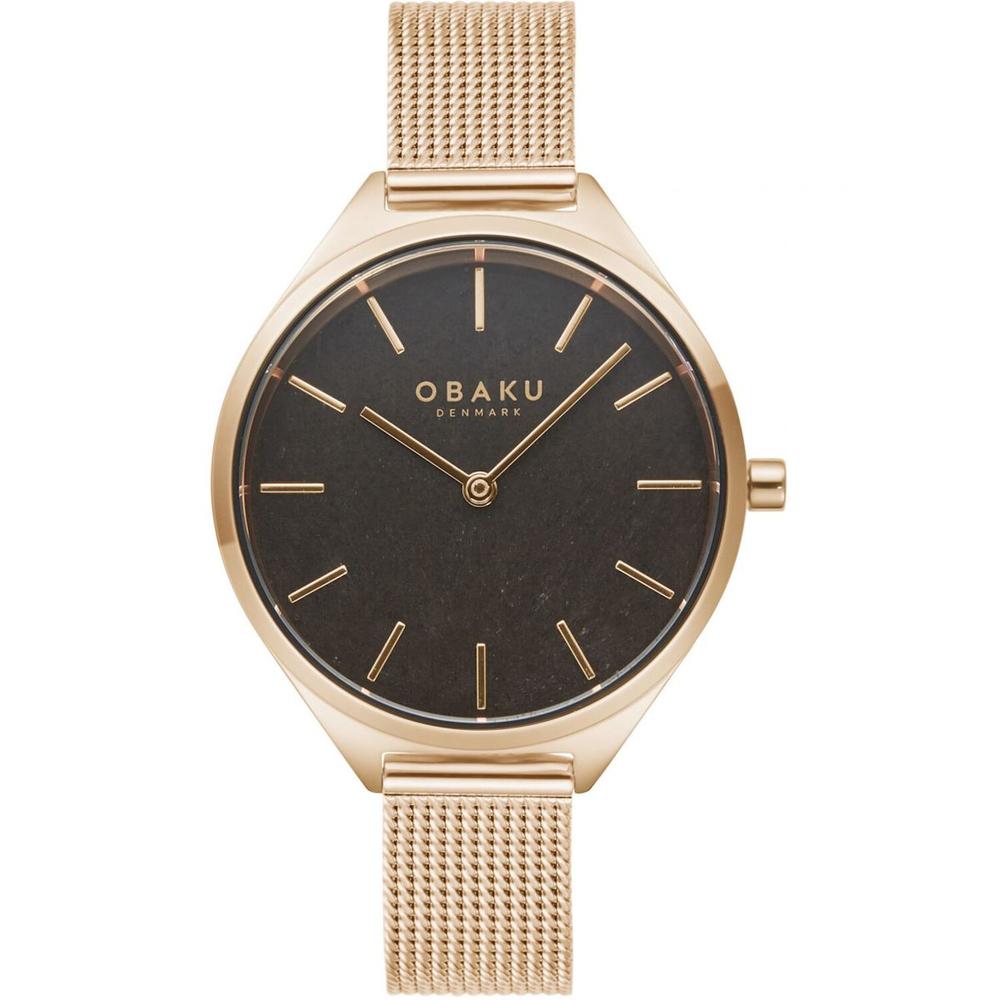 Foto 2 pulgar | Reloj Obaku Denmark V257lhvnmv Ladies Classic-oro Rosa