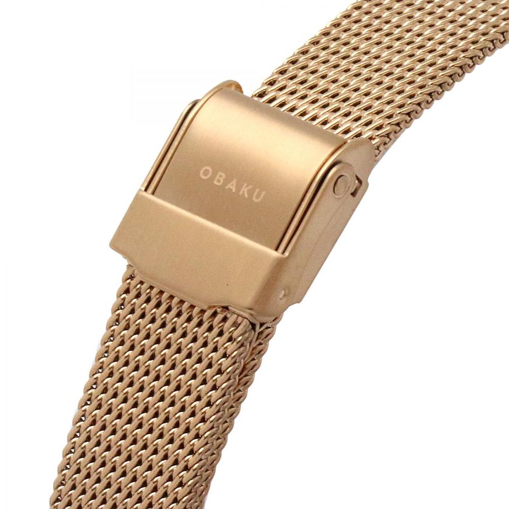 Foto 3 pulgar | Reloj Obaku Denmark V257lhvnmv Ladies Classic-oro Rosa
