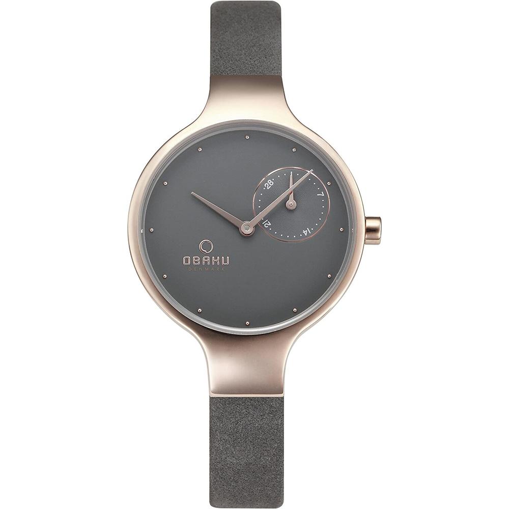 Foto 2 pulgar | Reloj Obaku Denmark V201ldvjrj Ladies Classic-gris