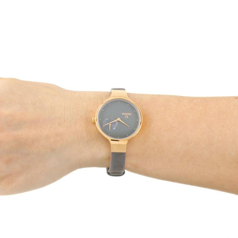 Foto 3 pulgar | Reloj Obaku Denmark V201ldvjrj Ladies Classic-gris