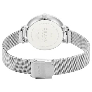 Foto 3 | Reloj Obaku Denmark V299lxcwmc-ejbcw Lilje Steel-acero