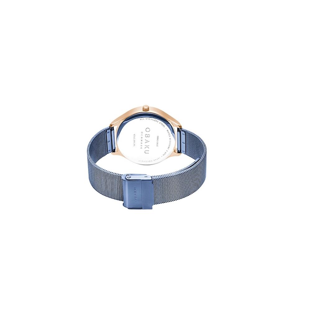 Foto 4 pulgar | Reloj Obaku Denmark V260lxvlml Tang Lille Clásico-azul