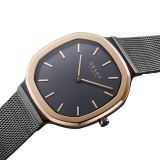 Foto 2 | Reloj Obaku Denmark V253lxmbmb Oktant Lille Clásico-negro