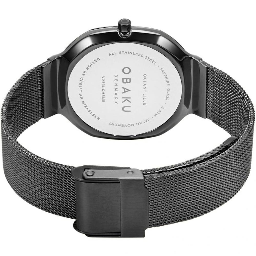 Foto 4 pulgar | Reloj Obaku Denmark V253lxmbmb Oktant Lille Clásico-negro