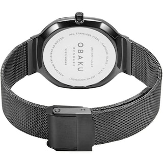 Foto 3 | Reloj Obaku Denmark V253lxmbmb Oktant Lille Clásico-negro